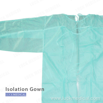 Disposable Medical SMS Non woven Isolation Gown